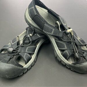 Keen Women’s Venice H2 - size 8 - Black and Gray Sport Sandals